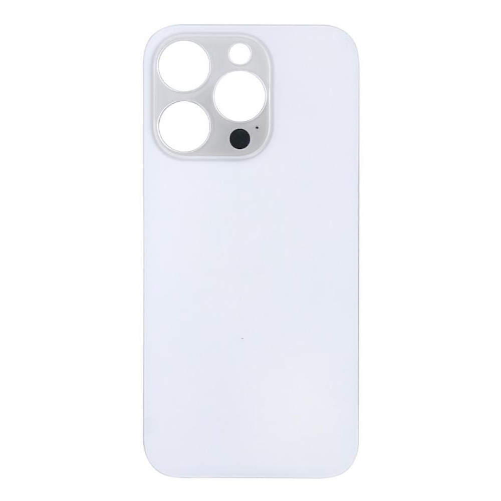 For iPhone 14 Pro Max Extra Glass Silver (Enlarged Camera Frame)