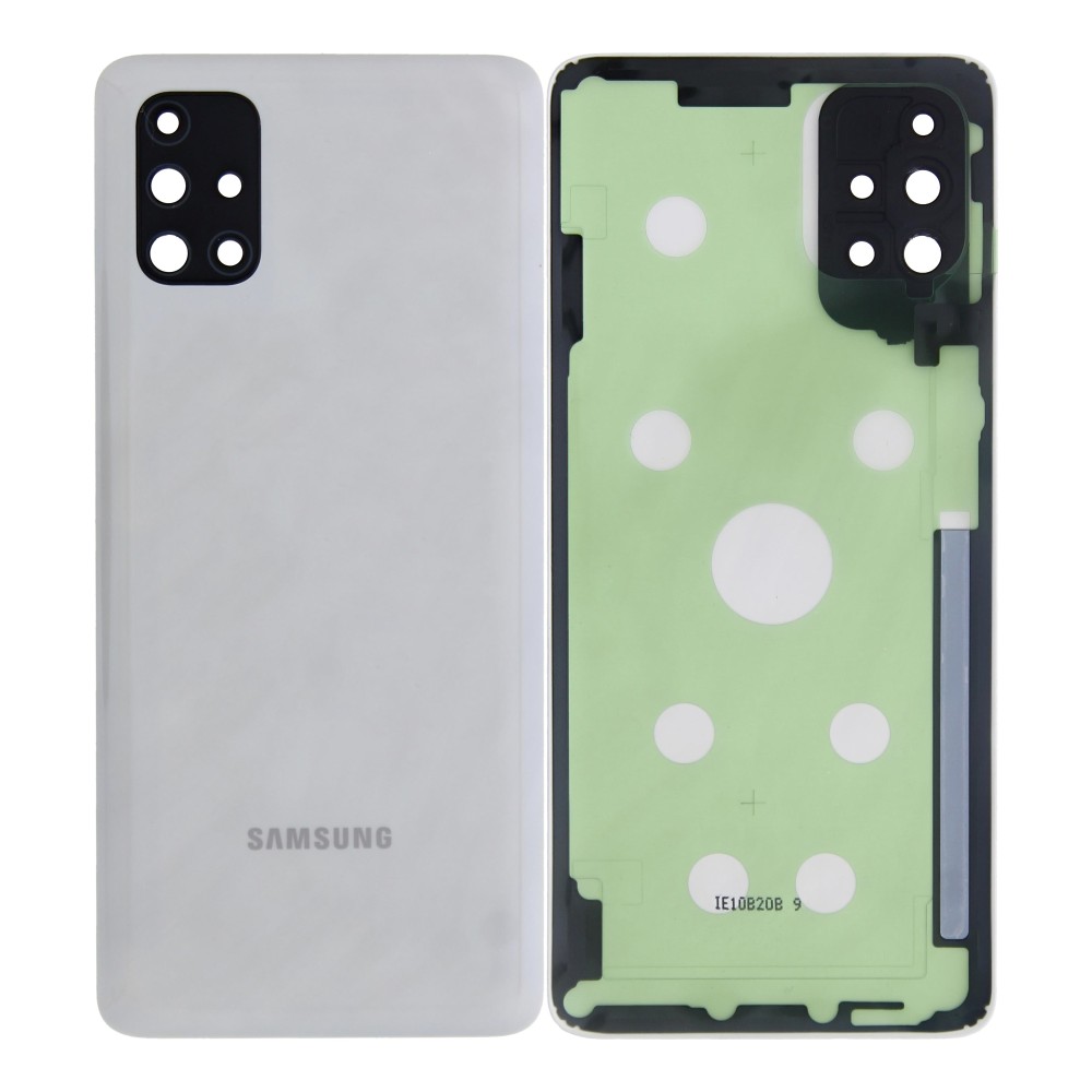 Samsung Galaxy M51 M515F Back Cover White With Lens OEM