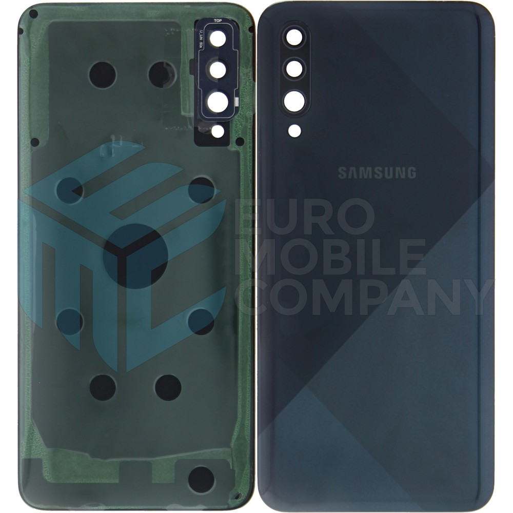 Samsung Galaxy A50s A507F Back Cover Prism Crush Black With Lens OEM