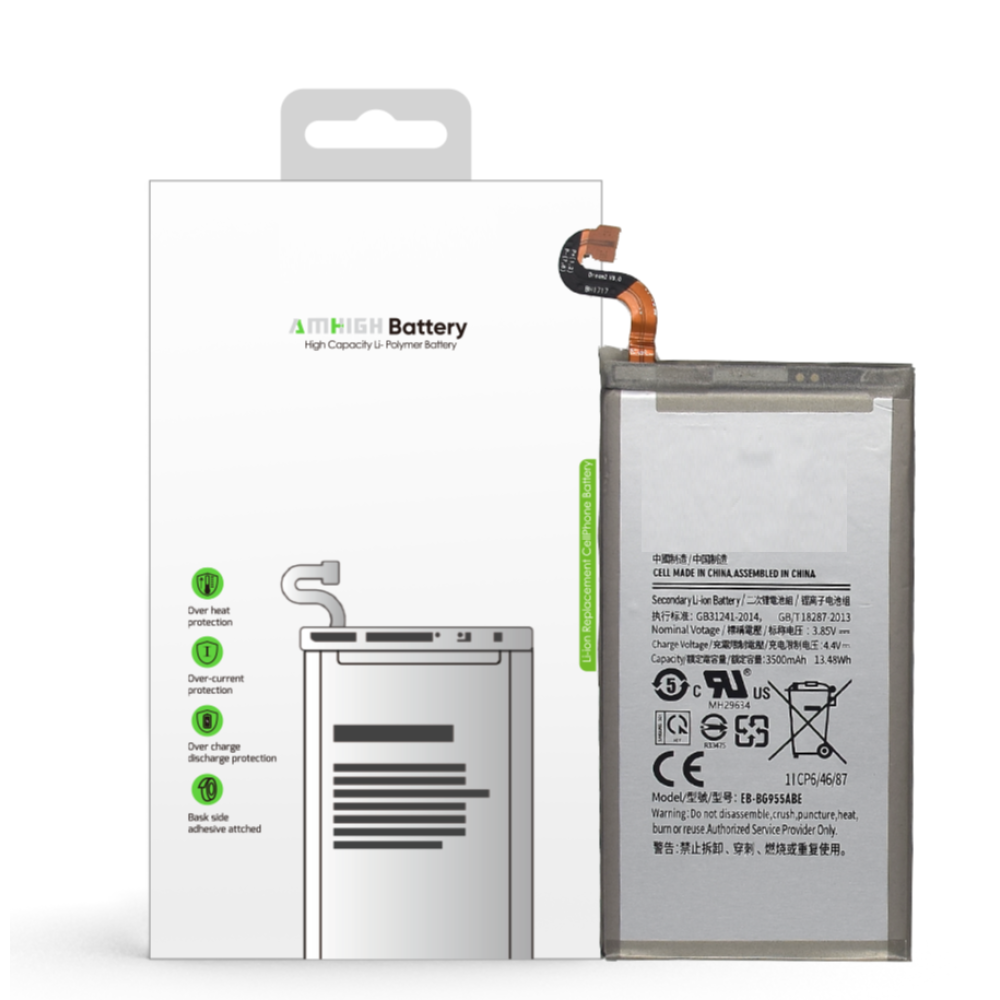 For Samsung Galaxy S8 Plus G955F Battery EB-BG955ABA (AMHigh Premium)