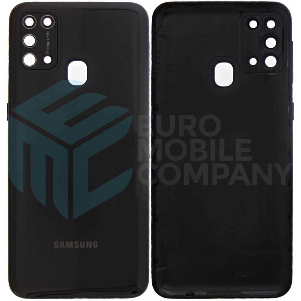 Samsung Galaxy M31 M315F Back Cover Space Black With Lens OEM