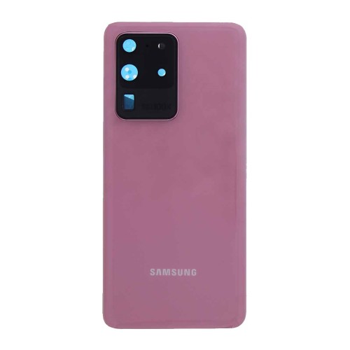 Samsung Galaxy S20 Ultra 4G G988F, S20 Ultra 5G G988B Back Cover Pink With Lens OEM